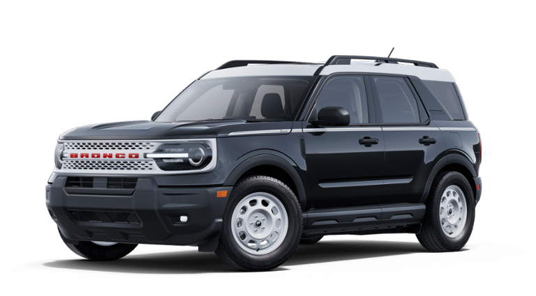 2025 Shadow Black Ford Bronco Sport Heritage 4X4 SUV